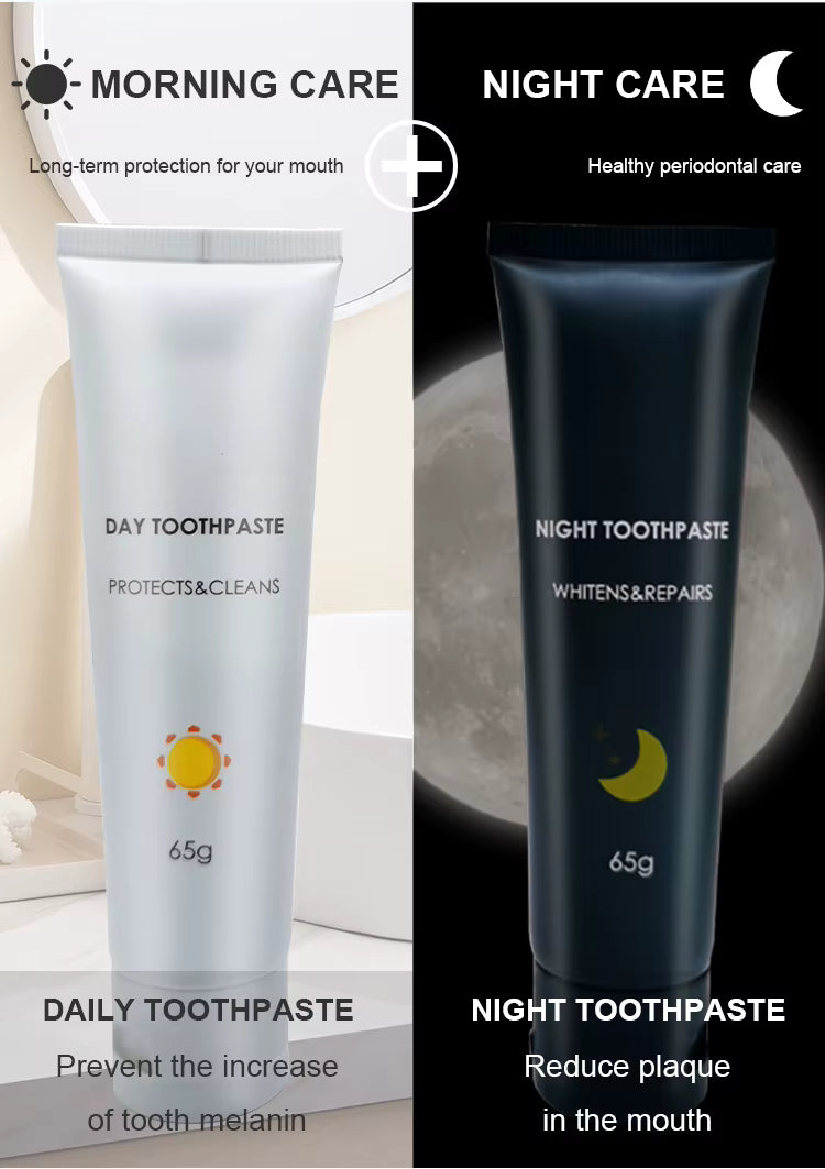 Crema dental -Día  y noche