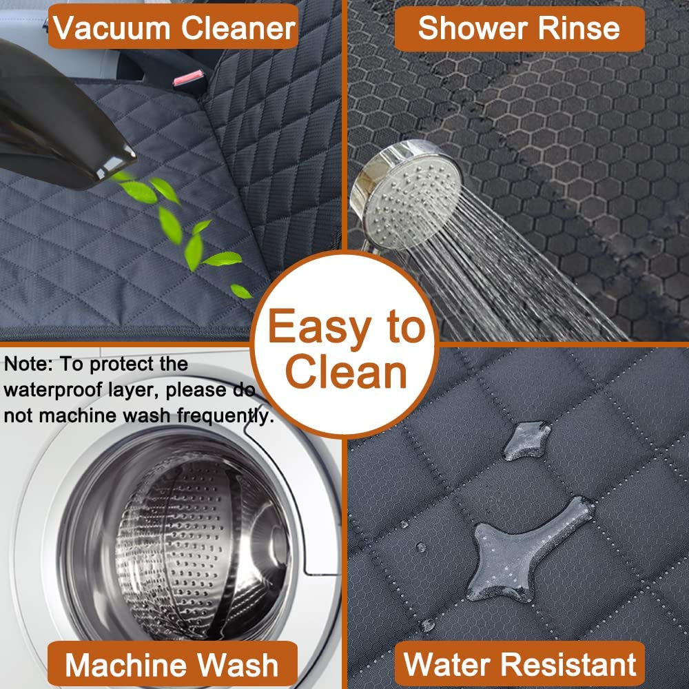 Car Front Seat Covers for Dogs Scratch-Proof Pet Car Seat Cover Non-Slip Car Seat Protector for Dogs Bucket Seat Cover