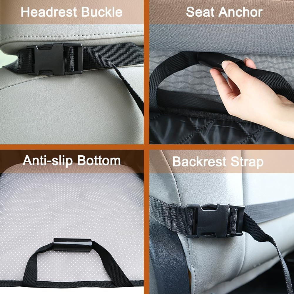 Car Front Seat Covers for Dogs Scratch-Proof Pet Car Seat Cover Non-Slip Car Seat Protector for Dogs Bucket Seat Cover